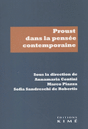 Proust dans la pensée contemporaine
